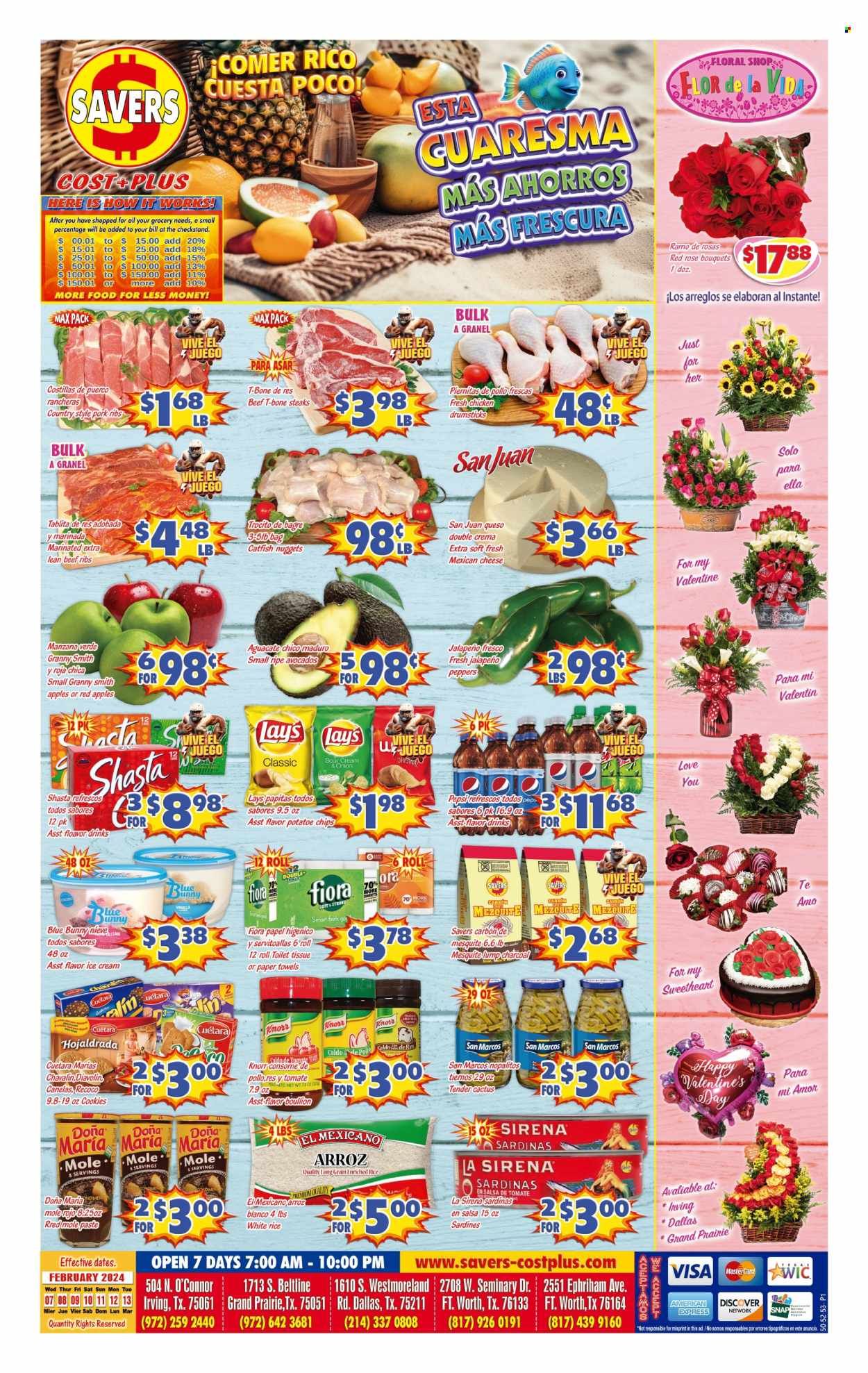Savers Cost Plus (TX) Weekly Ad Flyer Specials February 7 to February 13, 2024