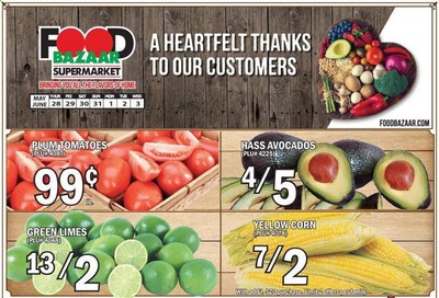 Food Bazaar Weekly Ad & Flyer May 28 to June 3