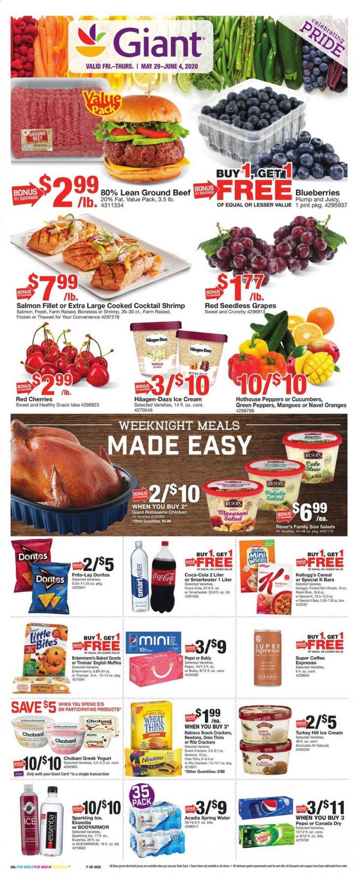 Giant Food Weekly Ad & Flyer May 29 to June 4