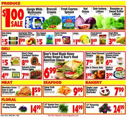 King Kullen Weekly Ad & Flyer May 29 to June 4
