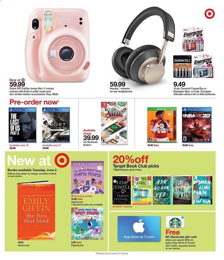 Target Weekly Ad & Flyer May 31 to June 6