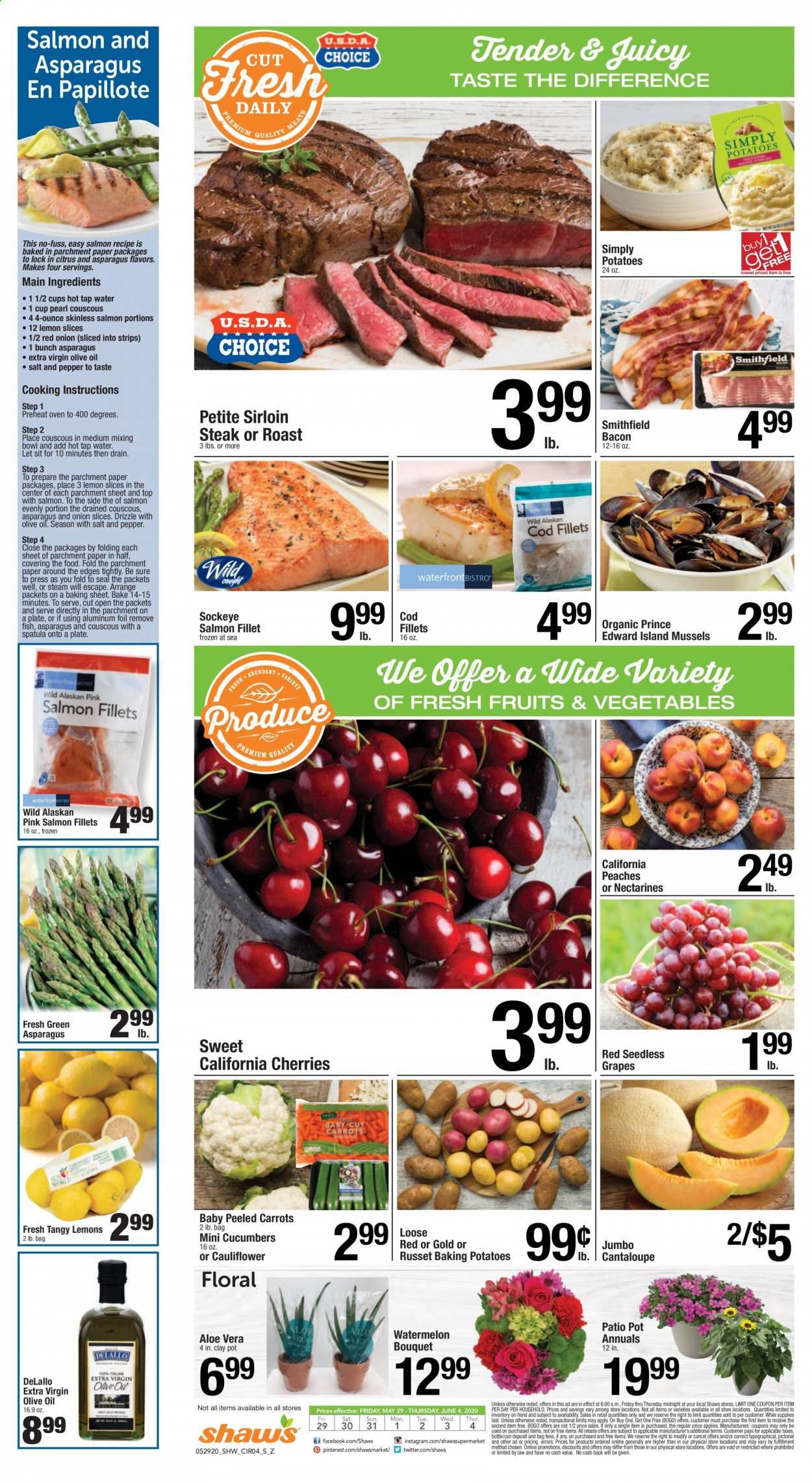 Shaw’s Weekly Ad & Flyer May 29 to June 4