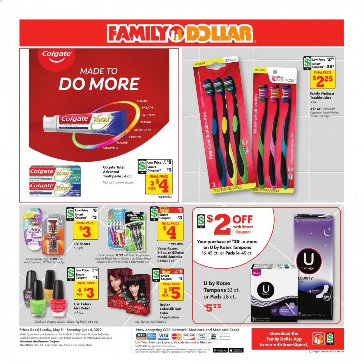 Family Dollar Weekly Ad & Flyer May 31 to June 6