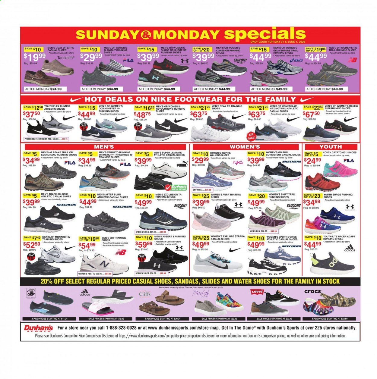 Dunham's Sports Weekly Ad & Flyer May 30 to June 4