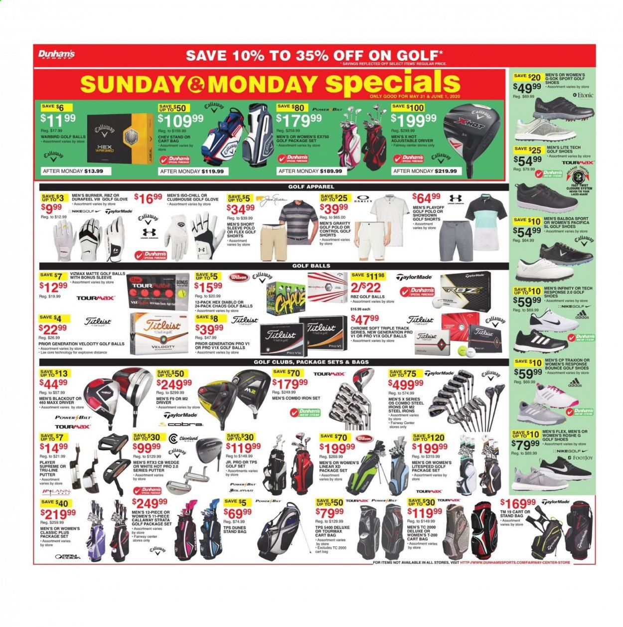Dunham's Sports Weekly Ad & Flyer May 30 to June 4