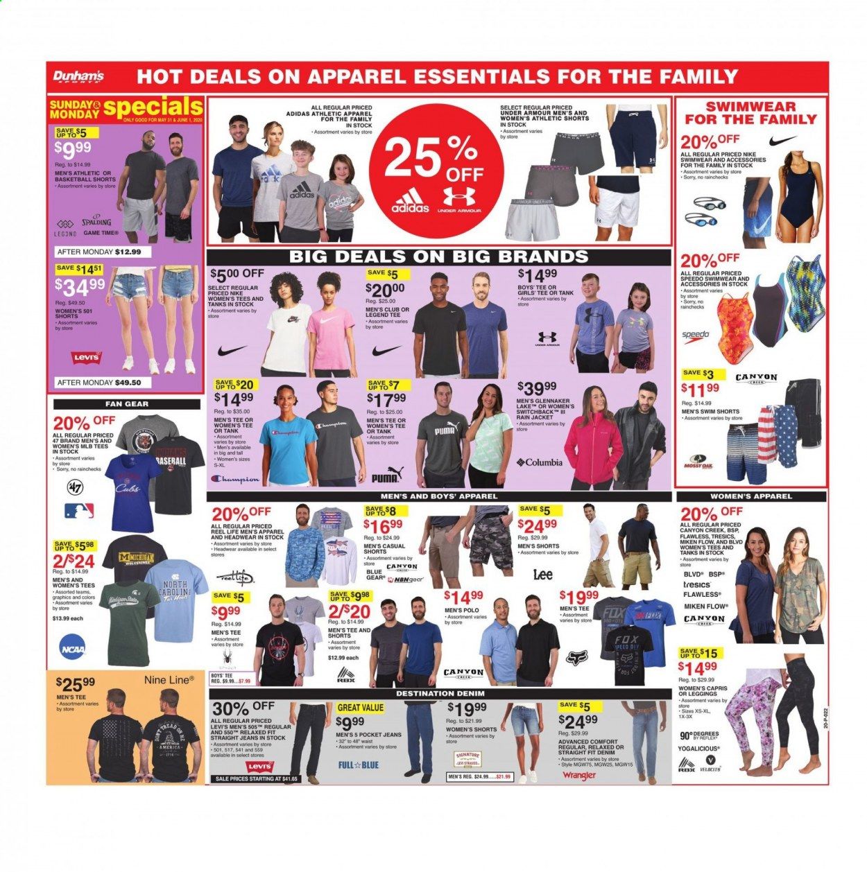 Dunham's Sports Weekly Ad & Flyer May 30 to June 4