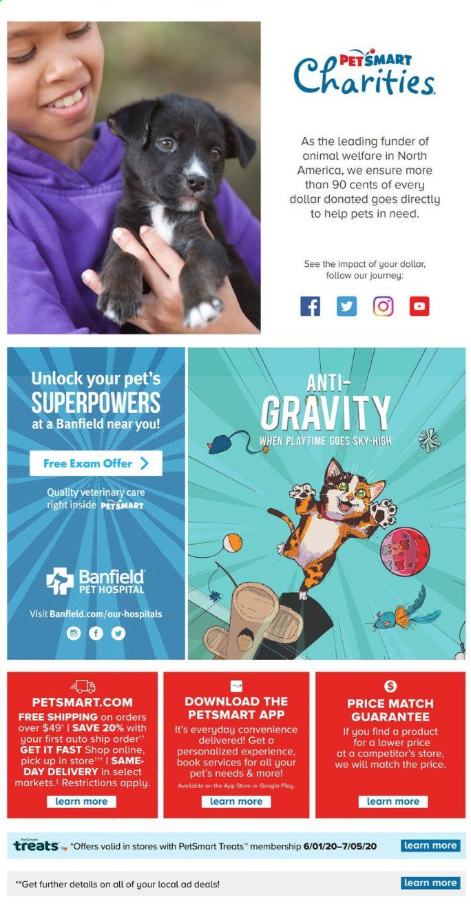 PetSmart Weekly Ad & Flyer June 1 to July 5