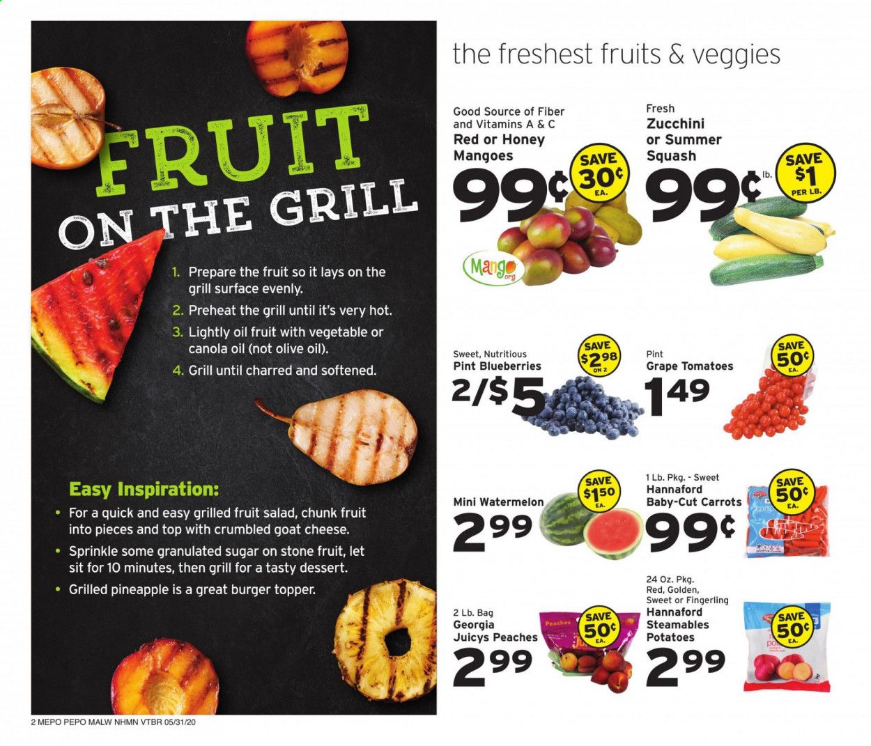 Hannaford Weekly Ad & Flyer May 31 to June 6