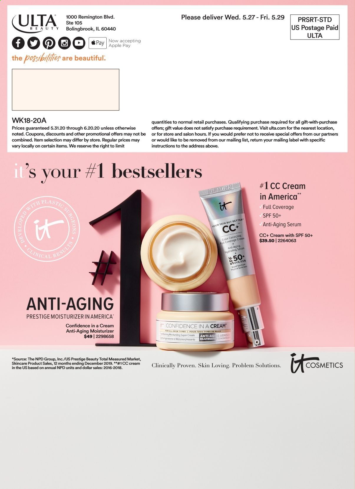 Ulta Beauty Weekly Ad & Flyer May 31 to June 20