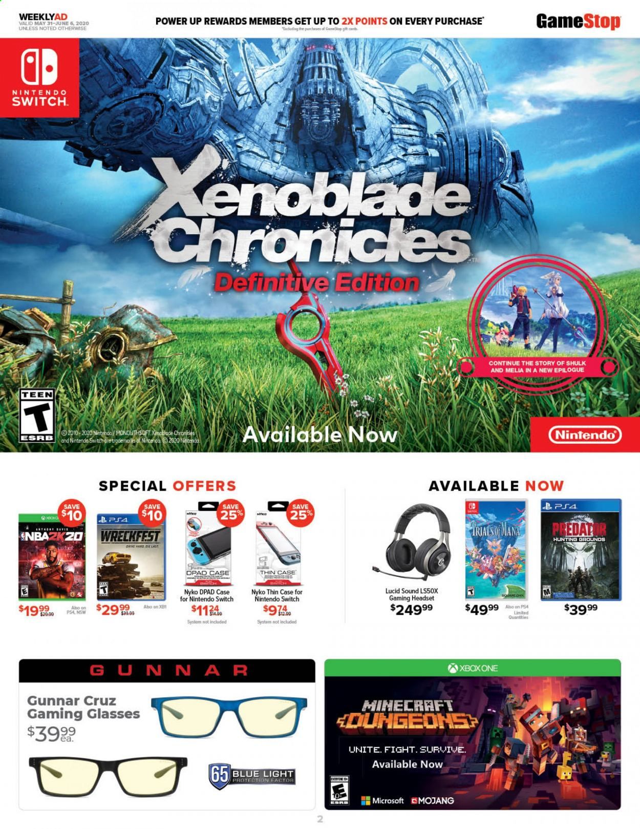 GameStop Weekly Ad & Flyer May 31 to June 6