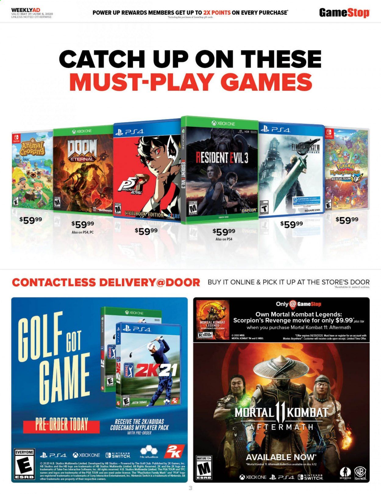 GameStop Weekly Ad & Flyer May 31 to June 6