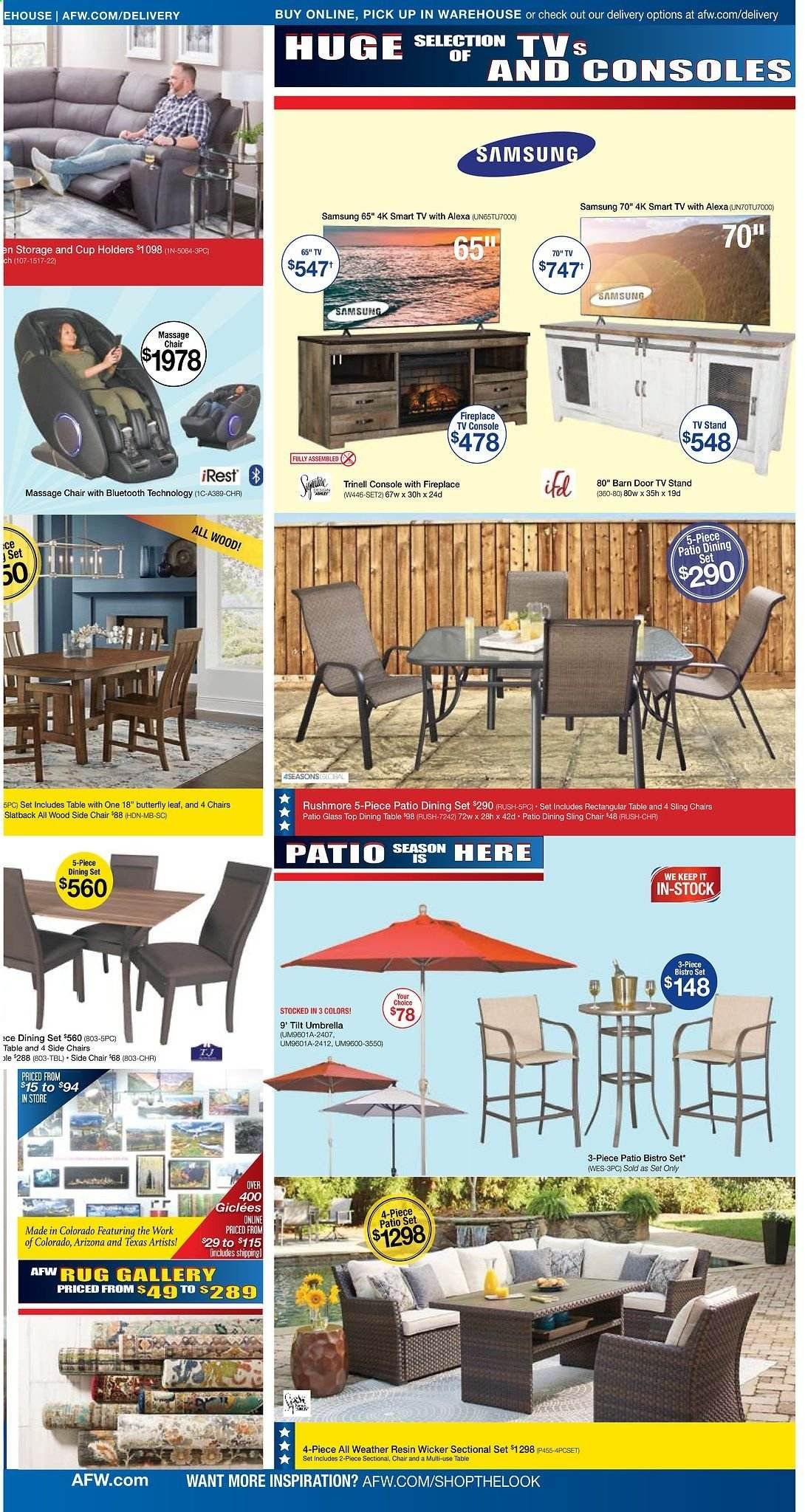 American Furniture Warehouse Weekly Ad & Flyer May 31 to June 6