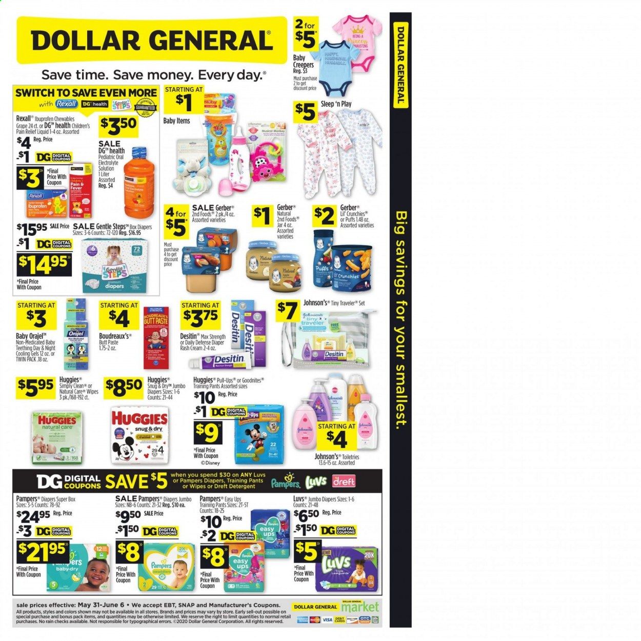 Dollar General Weekly Ad & Flyer May 31 to June 6