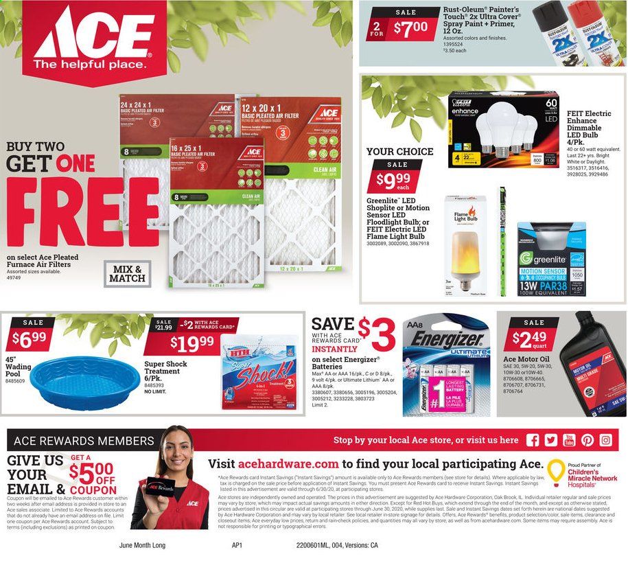 ACE Hardware Weekly Ad & Flyer June 1 to 30