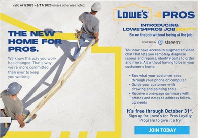 Lowe's Weekly Ad & Flyer June 1 to 17