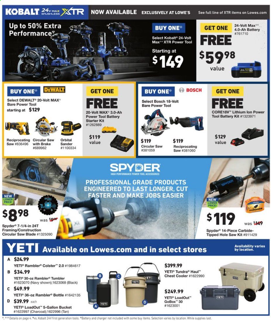 Lowe's Weekly Ad & Flyer June 1 to 17