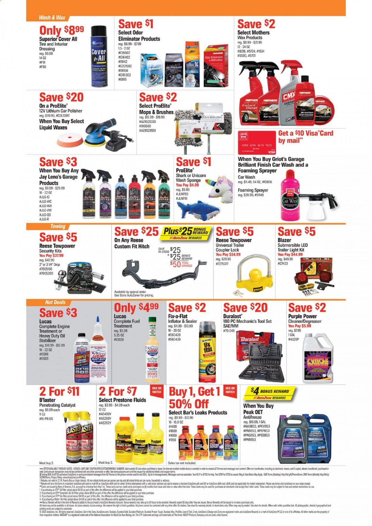 Autozone Weekly Ad & Flyer June 2 to 29