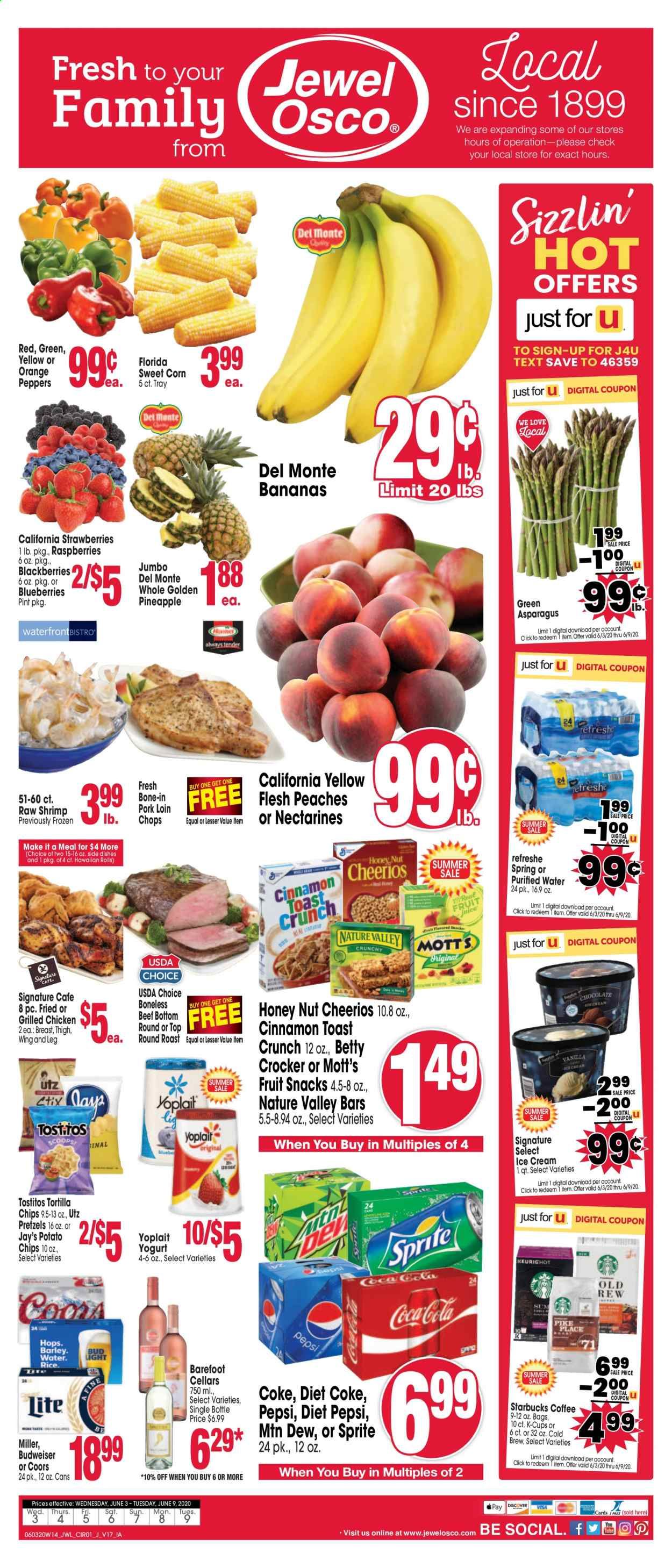 Jewel Osco Weekly Ad & Flyer June 3 to 9