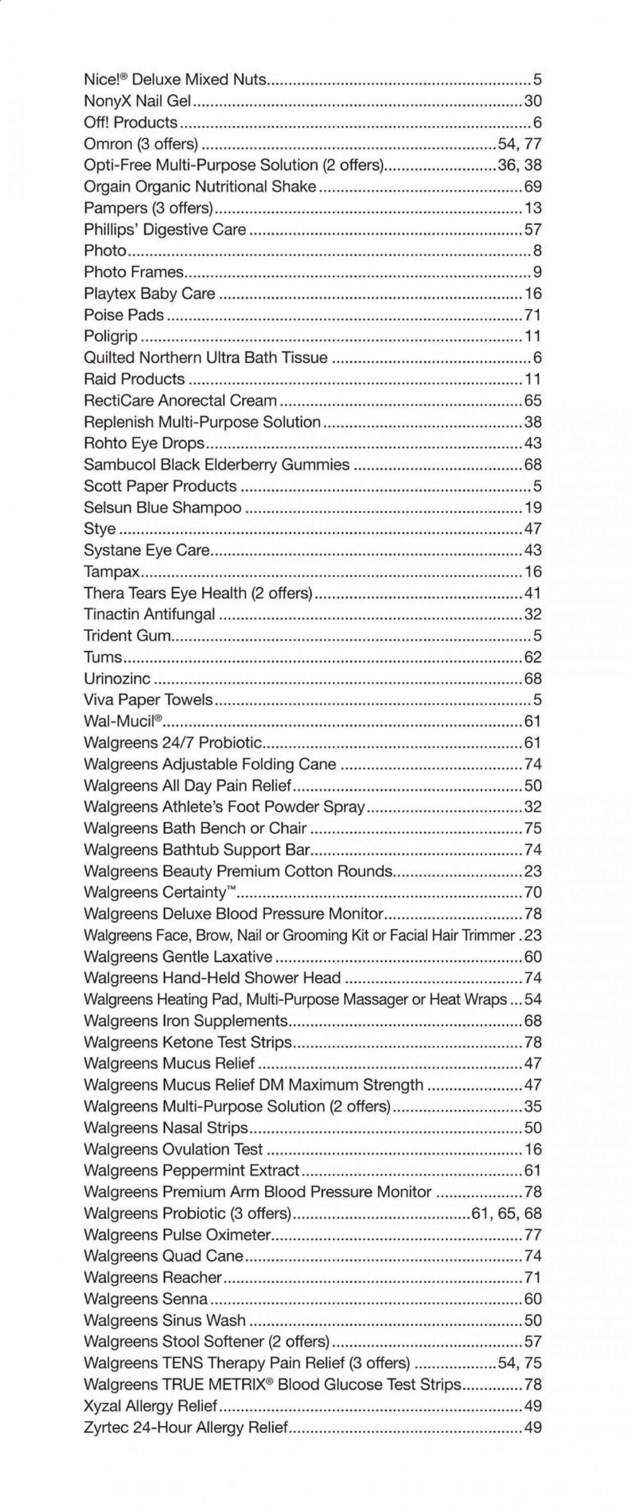 Walgreens Weekly Ad & Flyer May 31 to June 27