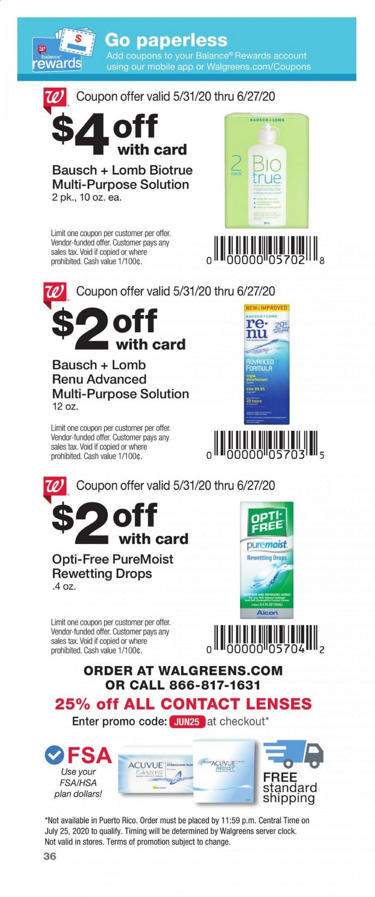 Walgreens Weekly Ad & Flyer May 31 to June 27