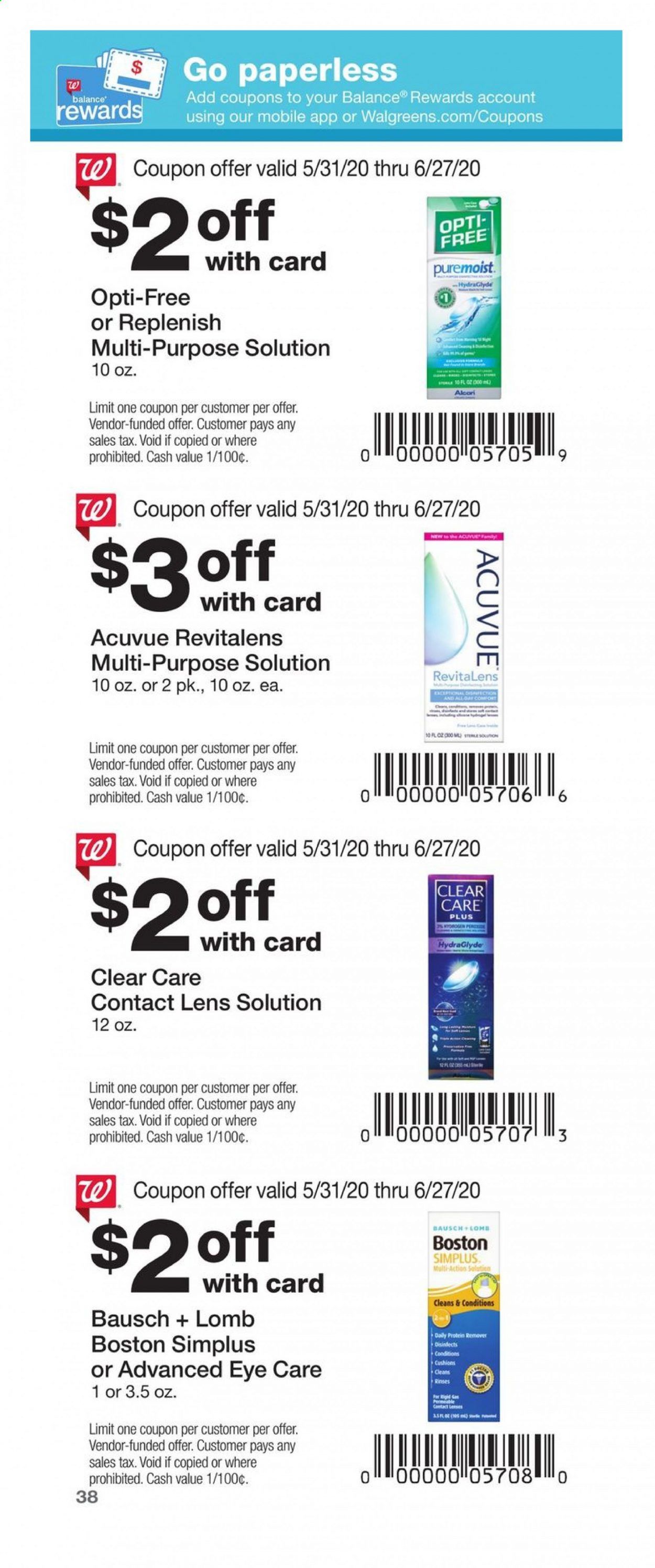 Walgreens Weekly Ad & Flyer May 31 to June 27