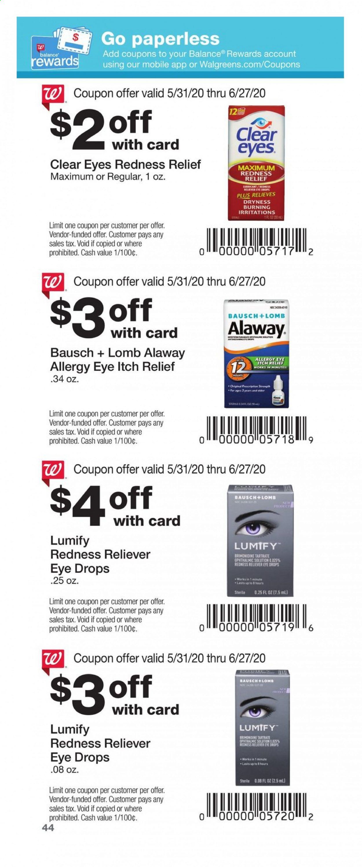 Walgreens Weekly Ad & Flyer May 31 to June 27