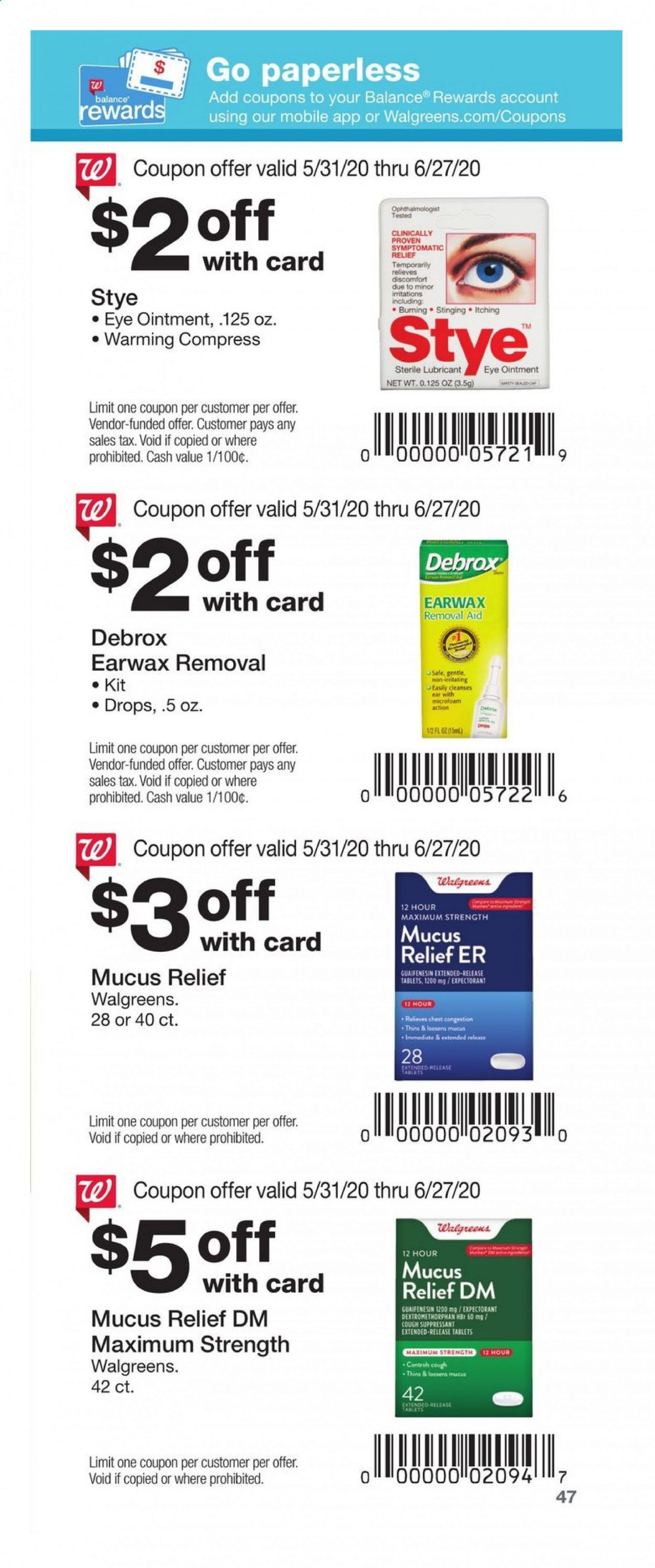 Walgreens Weekly Ad & Flyer May 31 to June 27