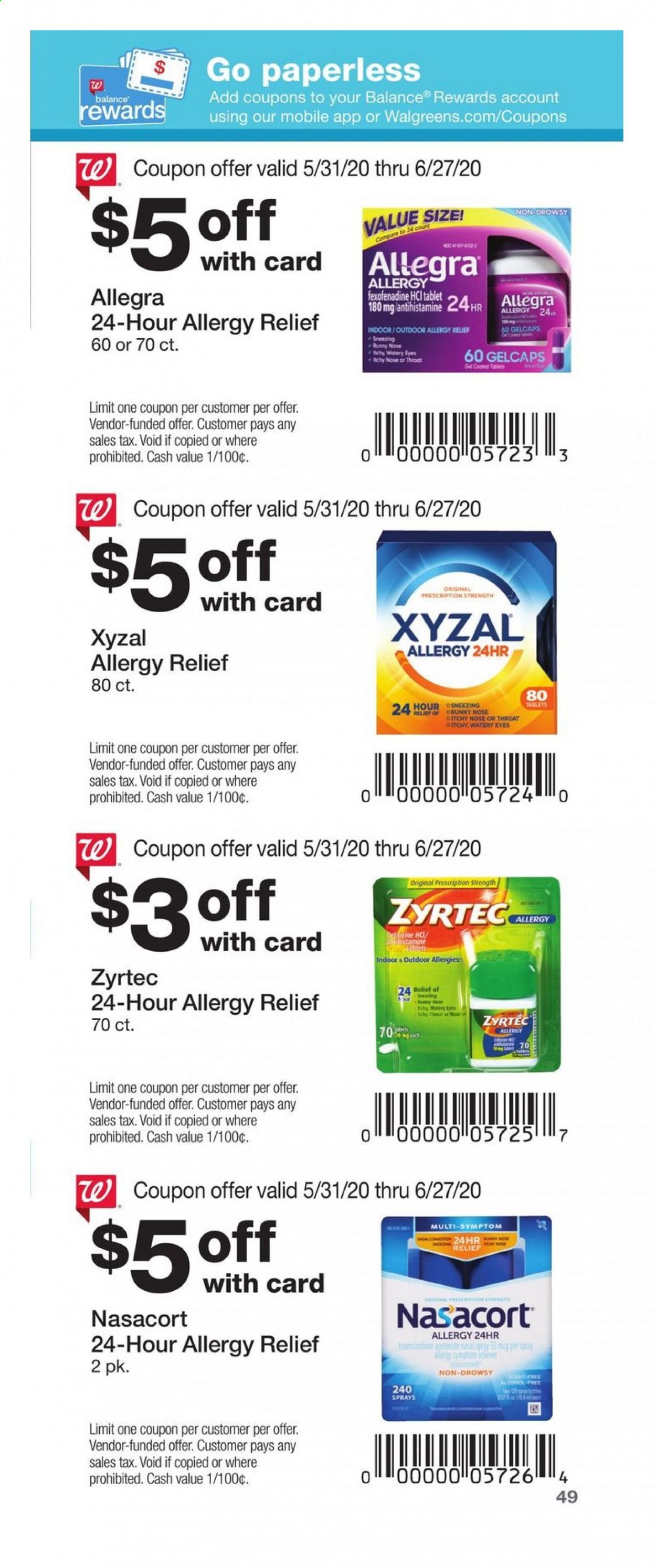 Walgreens Weekly Ad & Flyer May 31 to June 27