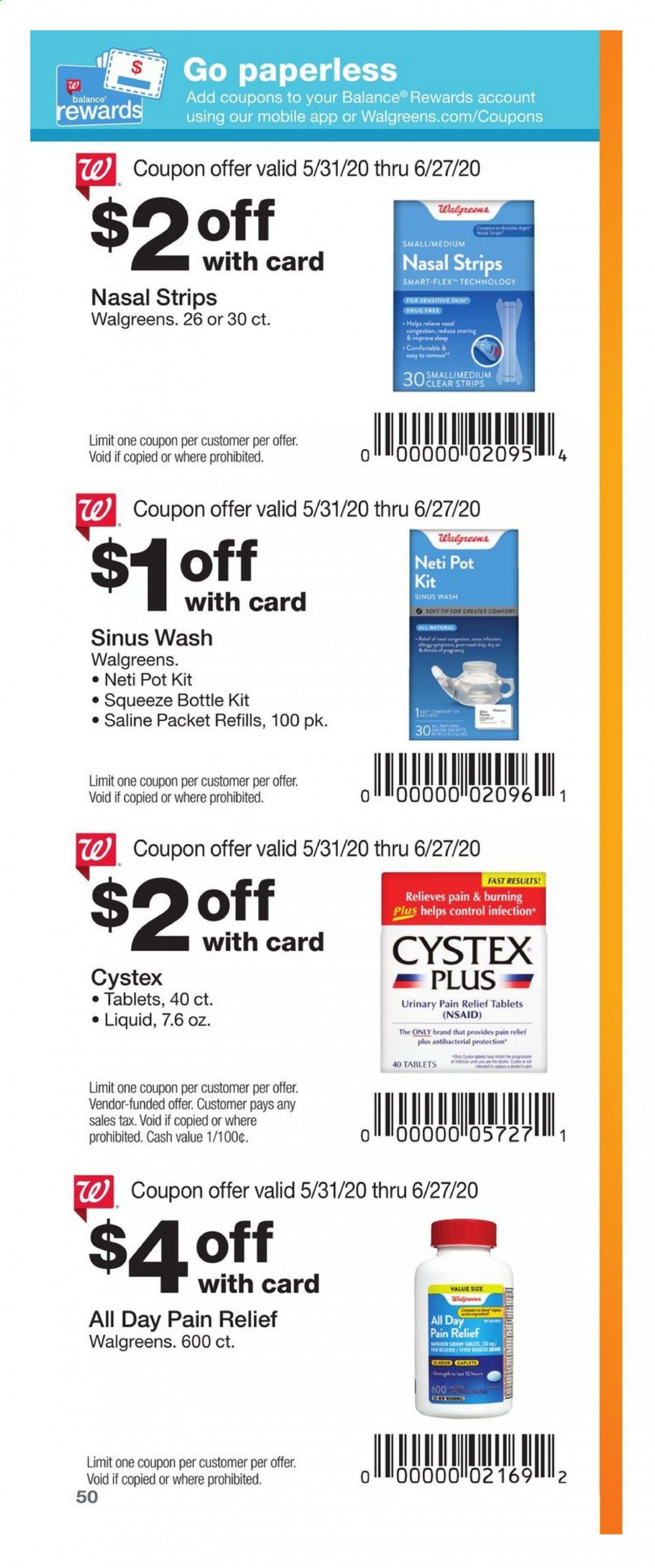 Walgreens Weekly Ad & Flyer May 31 to June 27