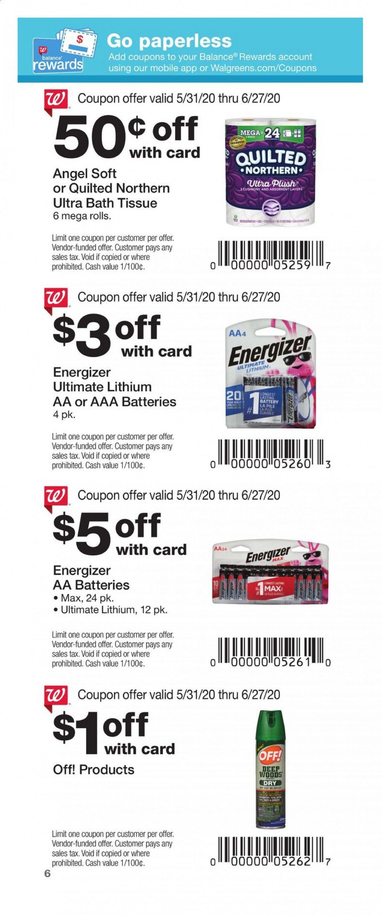 Walgreens Weekly Ad & Flyer May 31 to June 27