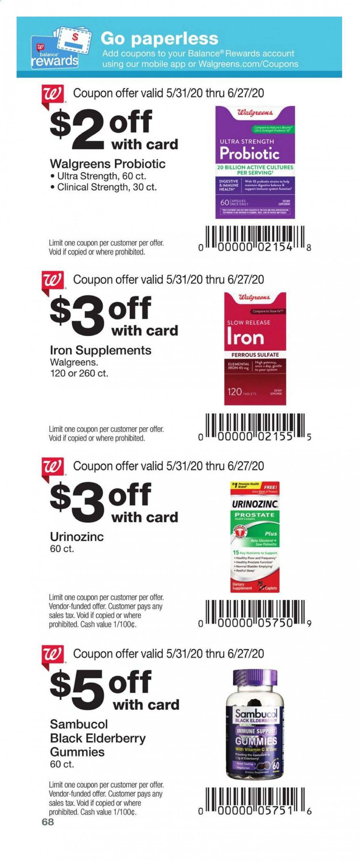Walgreens Weekly Ad & Flyer May 31 to June 27