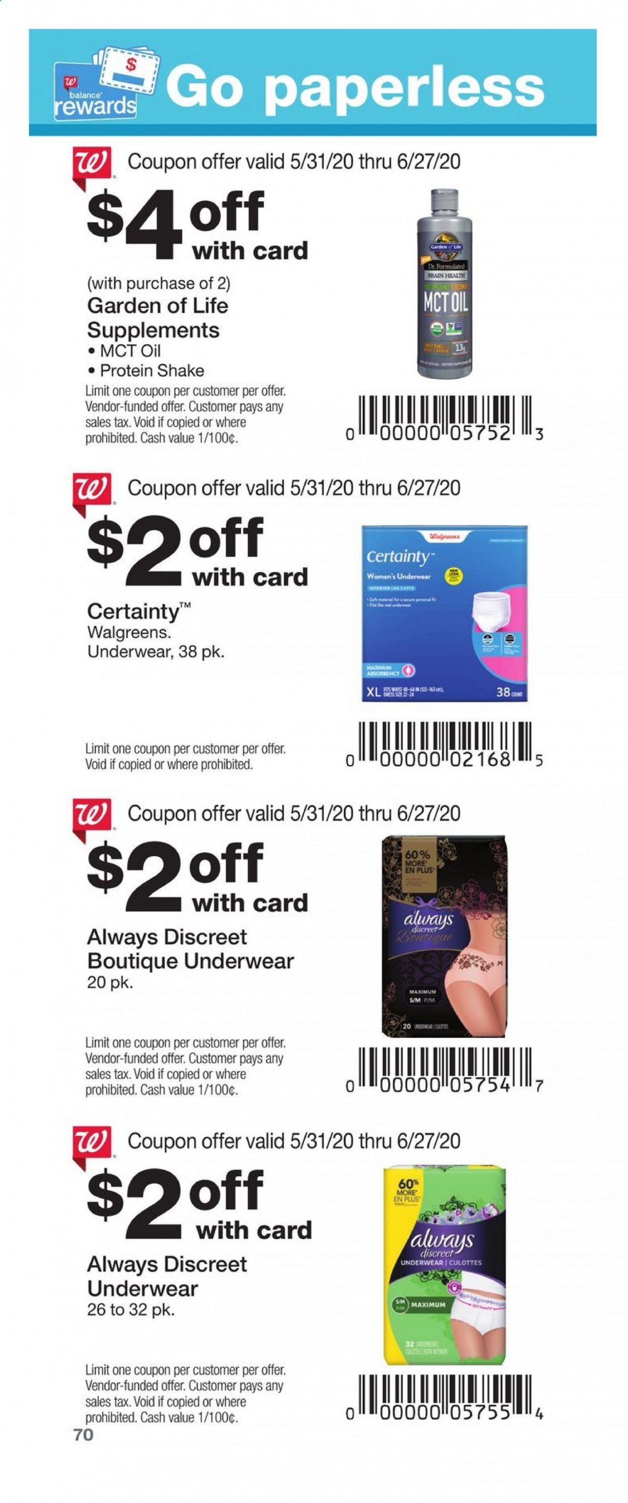 Walgreens Weekly Ad & Flyer May 31 to June 27