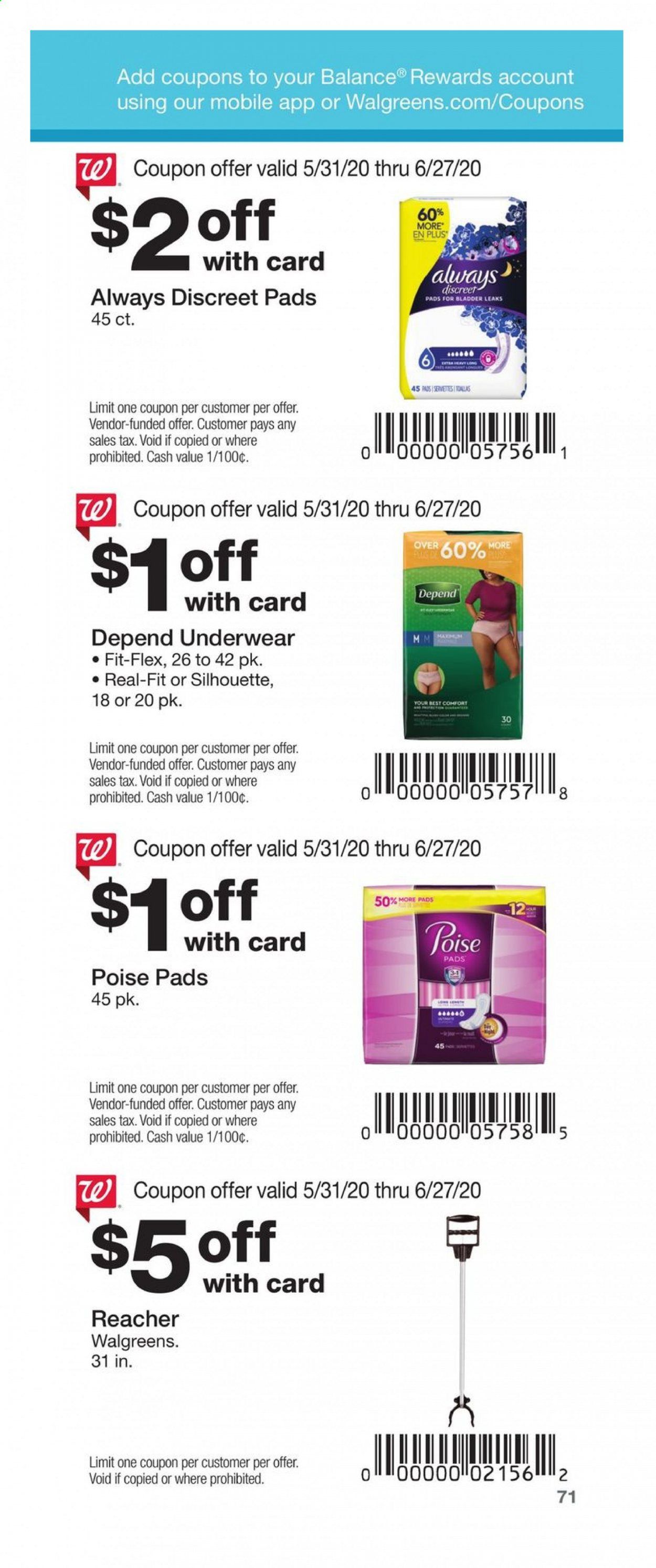 Walgreens Weekly Ad & Flyer May 31 to June 27