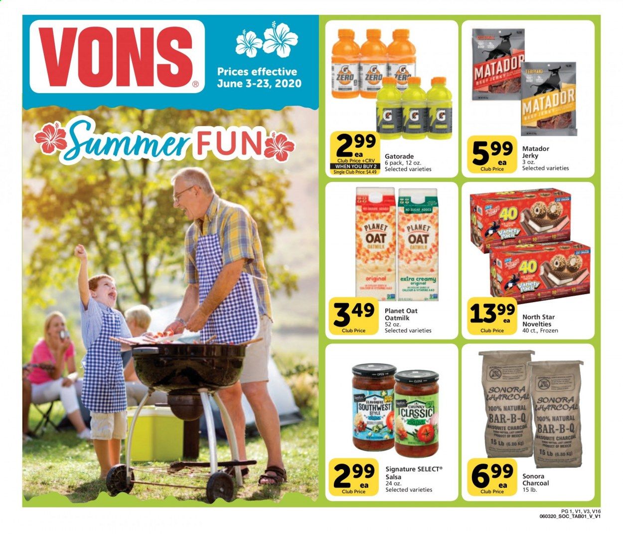 Vons Weekly Ad & Flyer June 3 to 9