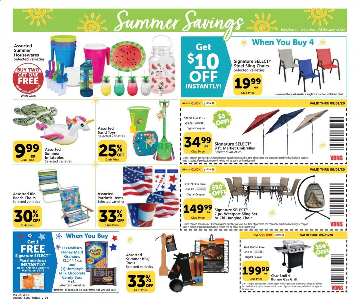 Vons Weekly Ad & Flyer June 3 to 9