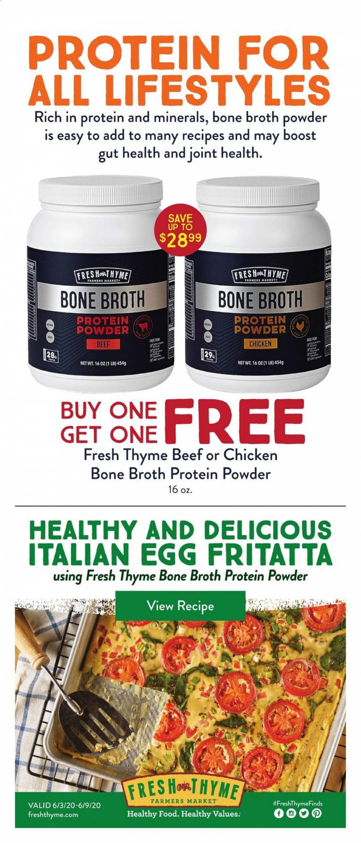Fresh Thyme Weekly Ad & Flyer June 3 to 9