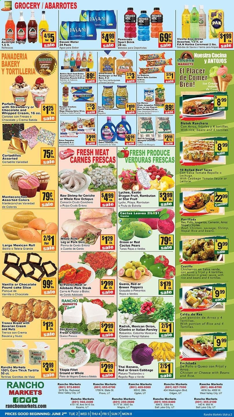 Rancho Markets Weekly Ad & Flyer June 2 to 8