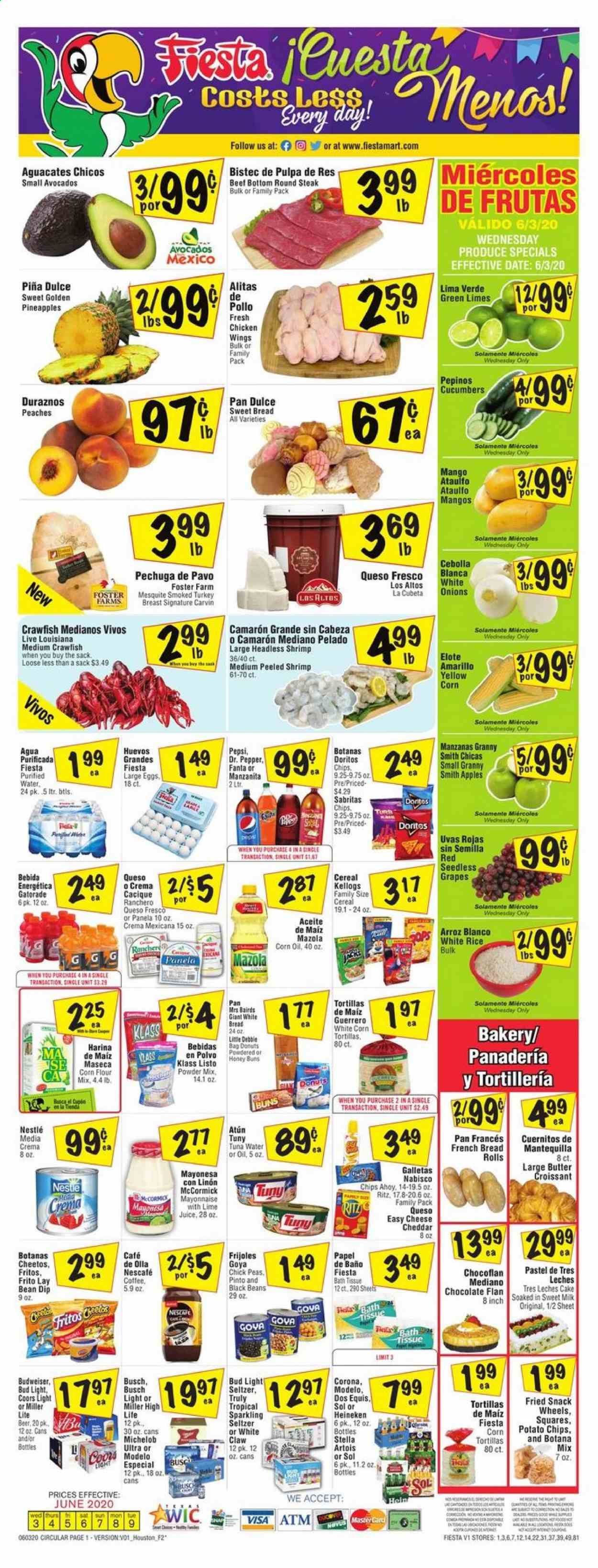 Fiesta Mart Weekly Ad & Flyer June 3 to 9