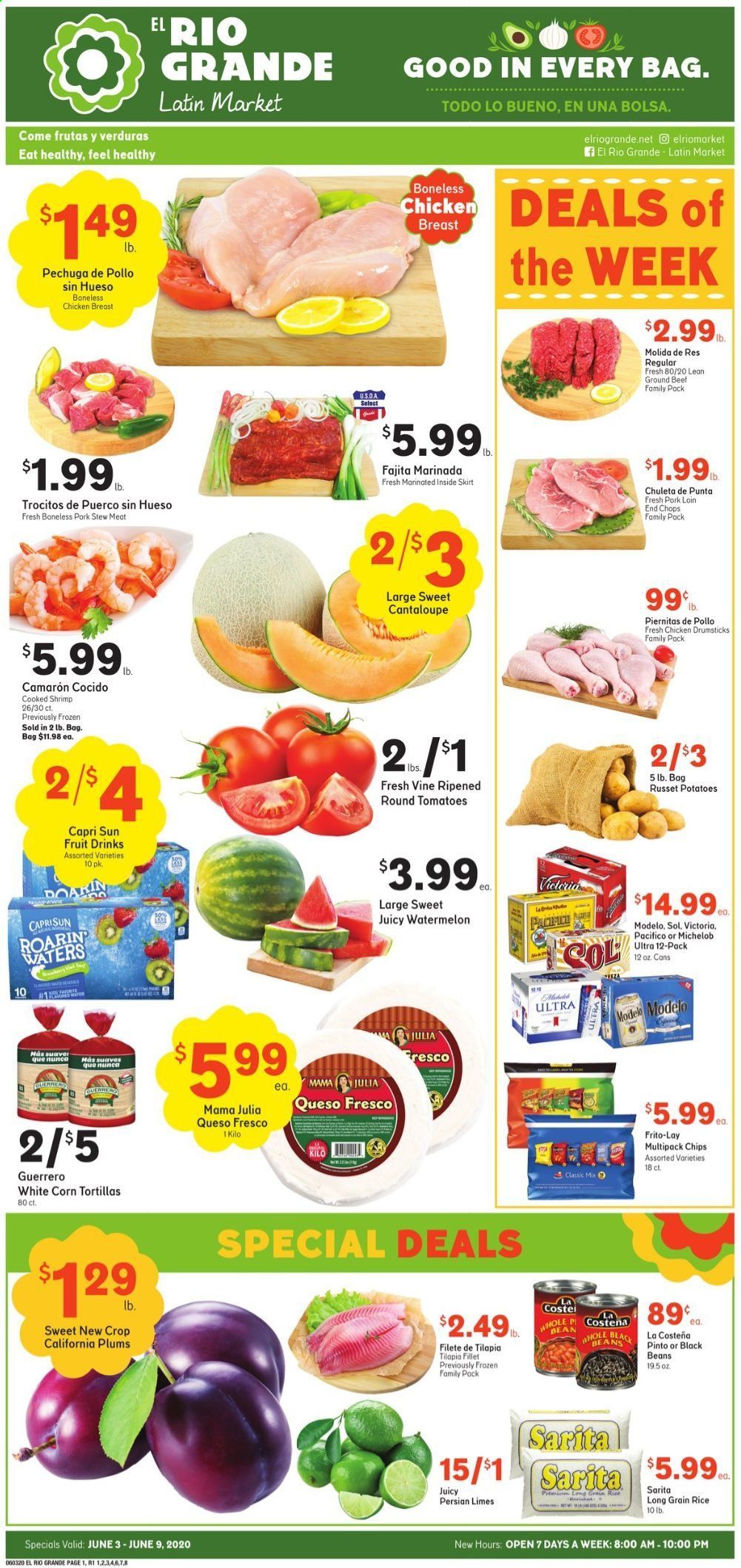 El Rio Grande Weekly Ad & Flyer June 3 to 9