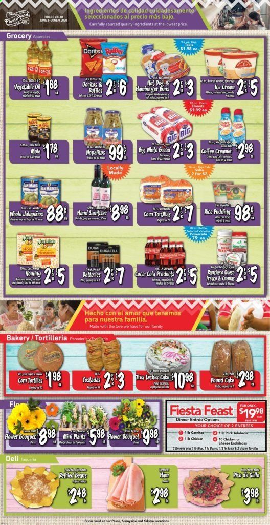 Fiesta Foods SuperMarkets Weekly Ad & Flyer June 3 to 9