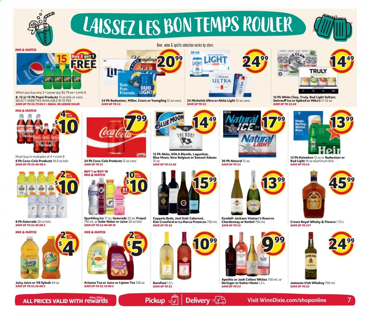 Winn Dixie Weekly Ad & Flyer June 3 to 9