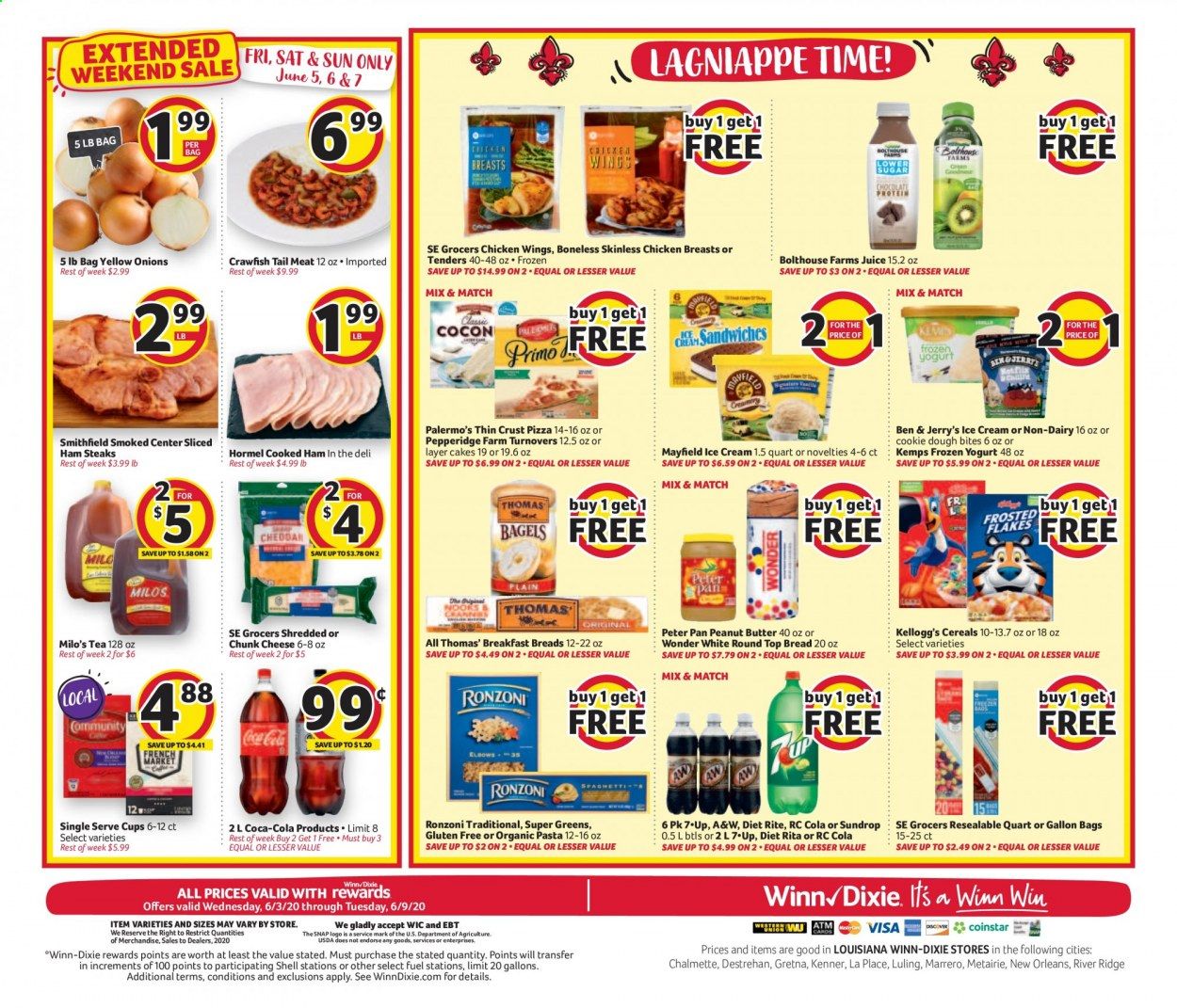Winn Dixie Weekly Ad & Flyer June 3 to 9