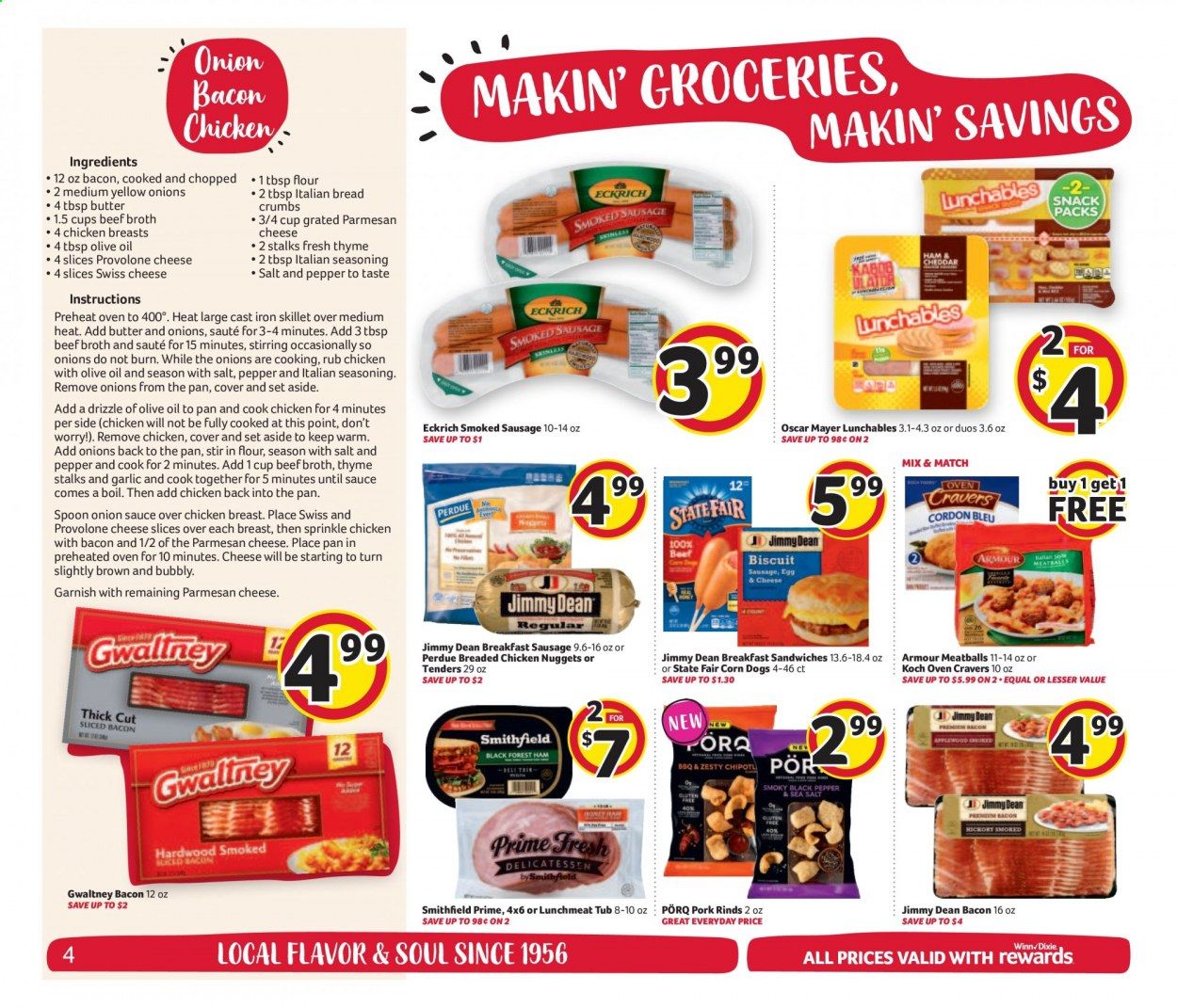 Winn Dixie Weekly Ad & Flyer June 3 to 9