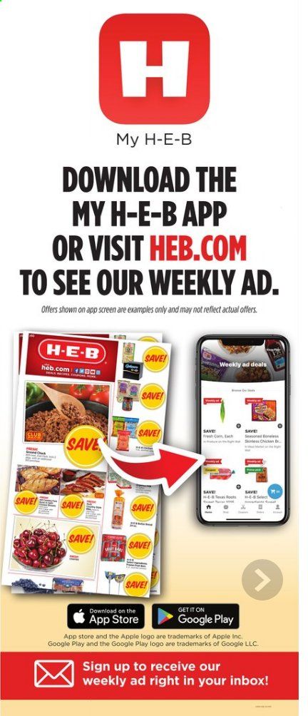 H-E-B Weekly Ad & Flyer June 3 to 9