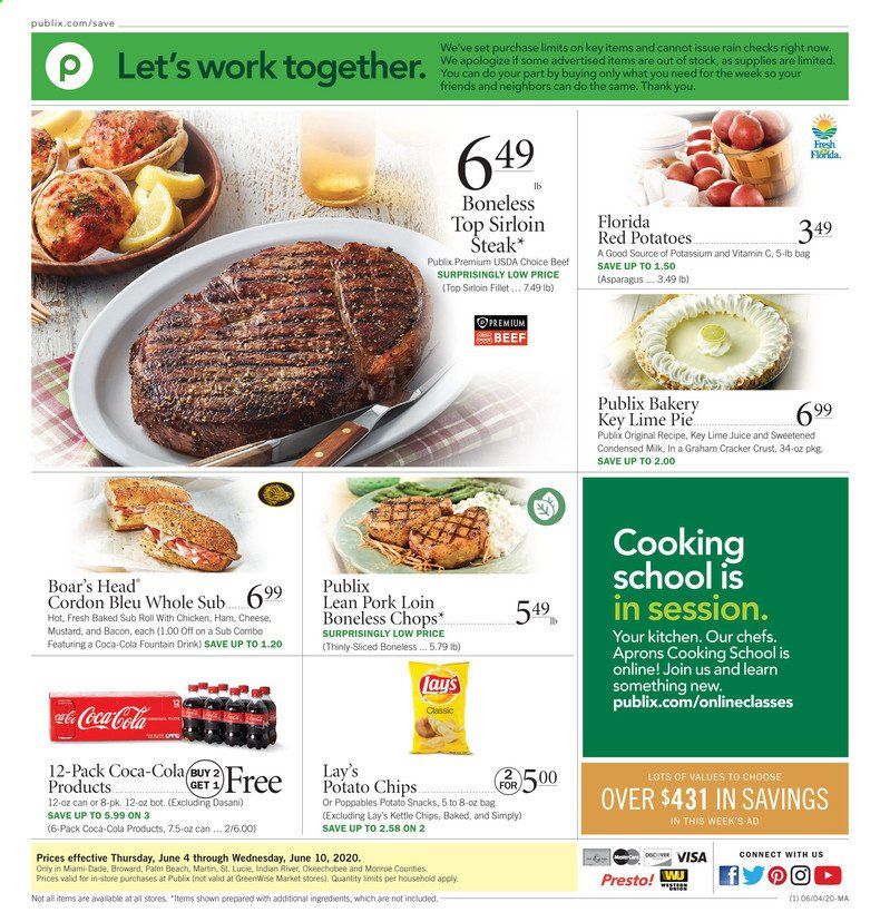 Publix Weekly Ad & Flyer June 4 to 10