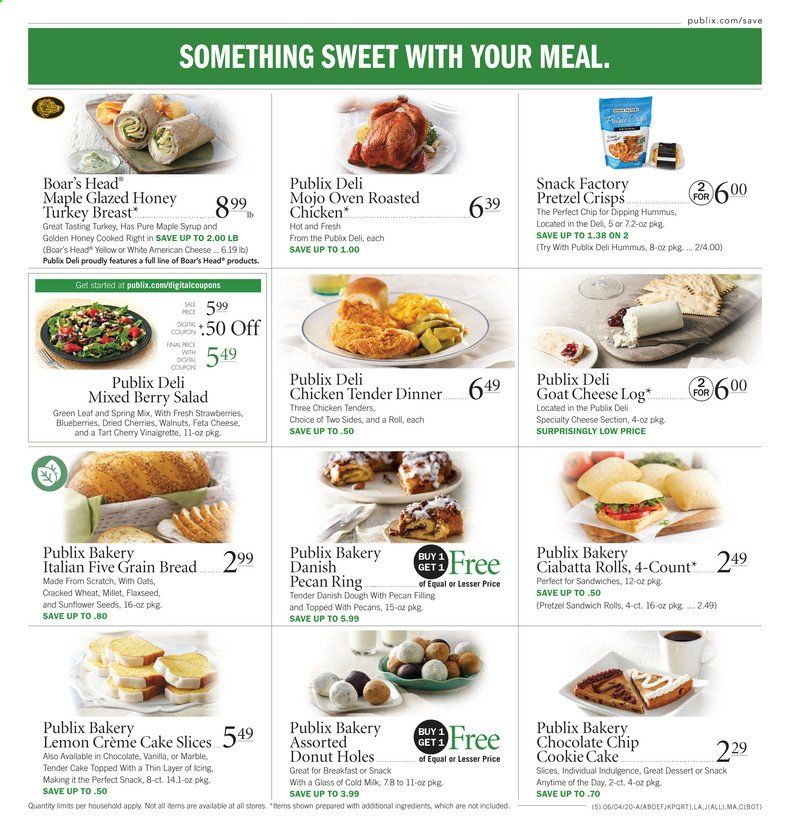 Publix Weekly Ad & Flyer June 4 to 10
