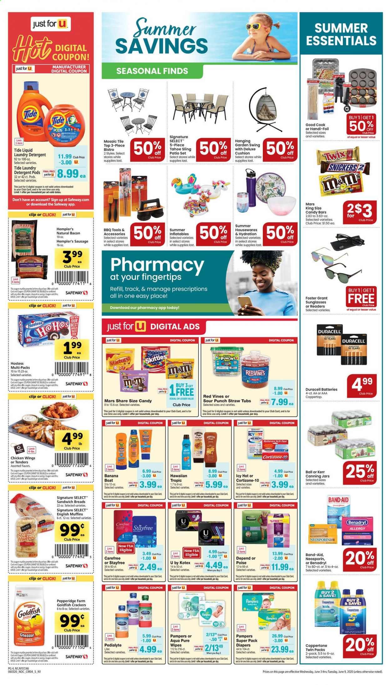 Safeway Weekly Ad & Flyer June 3 to 9
