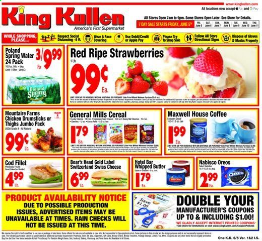 King Kullen Weekly Ad & Flyer June 5 to 11