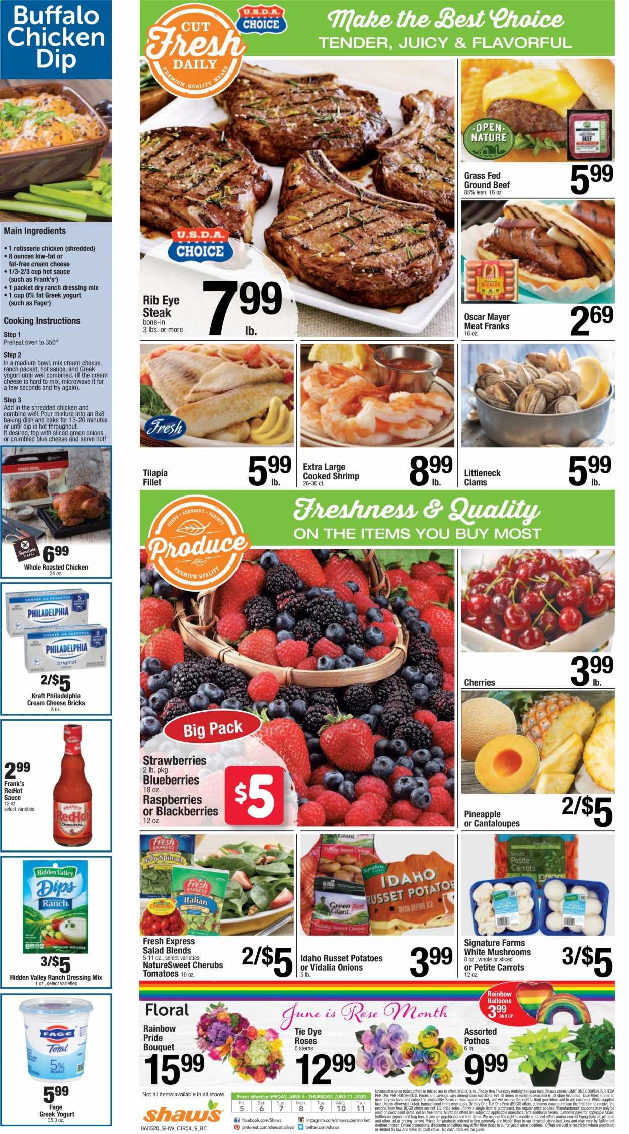Shaw’s Weekly Ad & Flyer June 5 to 11