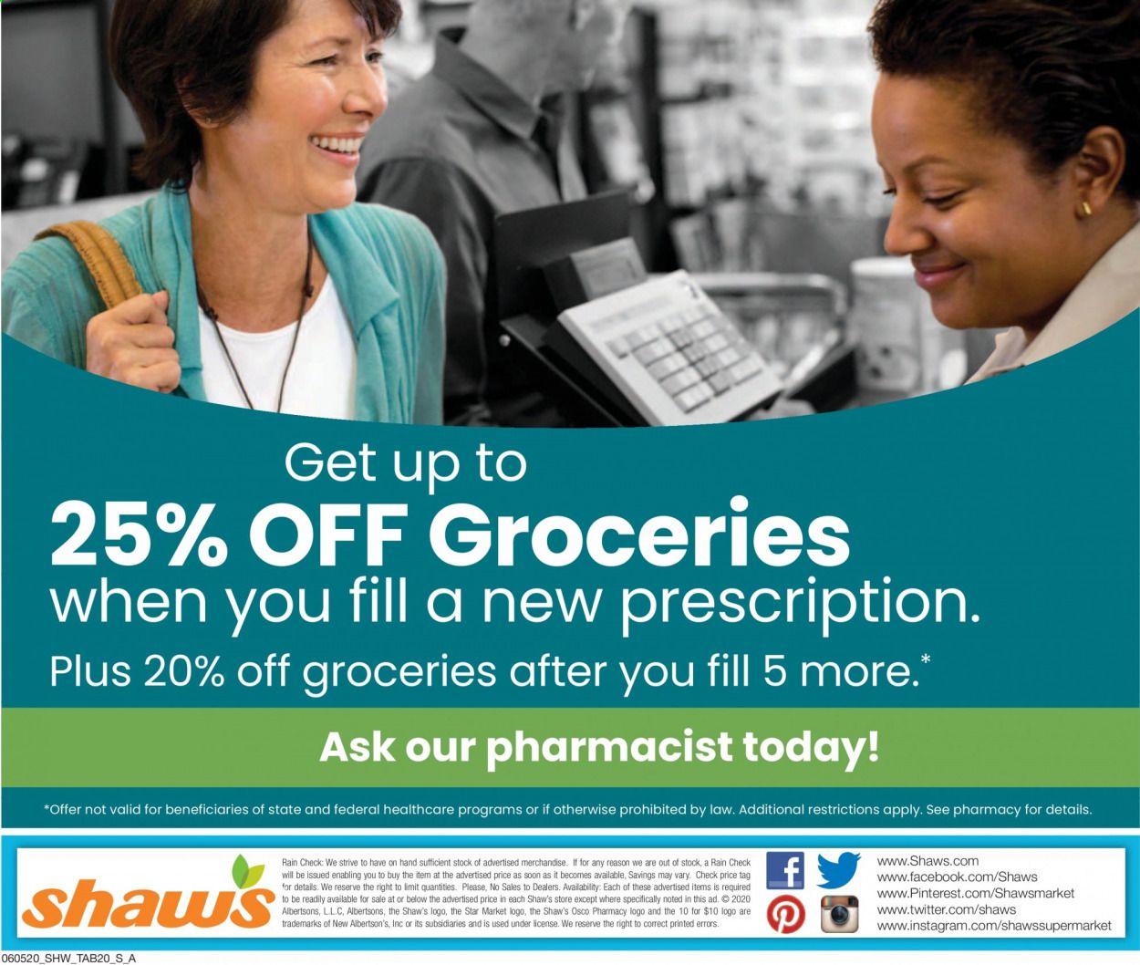 Shaw’s Weekly Ad & Flyer June 5 to July 9